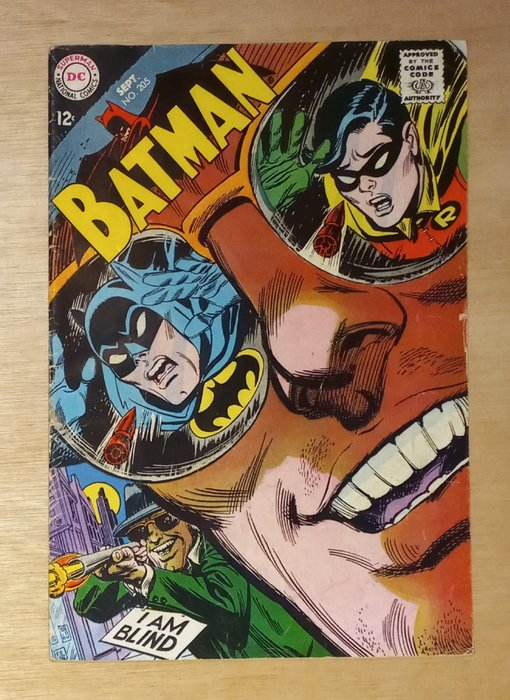 Batman #205 + #209 - Silver Age classics! - 2 Comic - Første udgave - 1968/1969