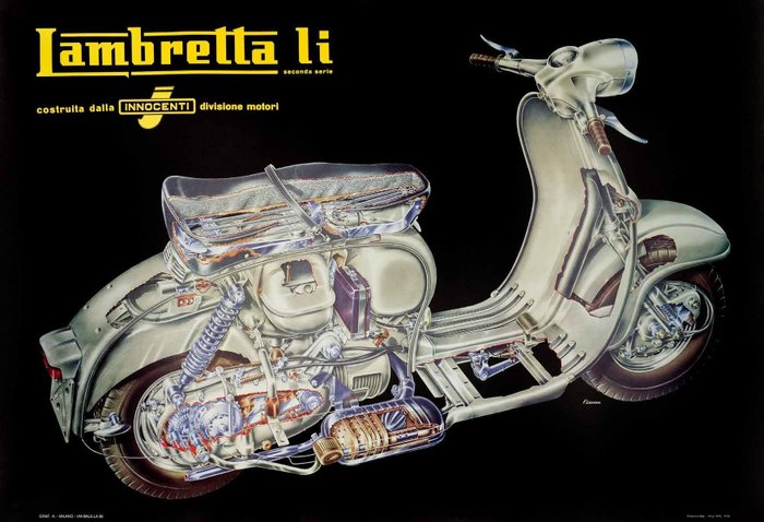 Francesco Loiacono - LAMBRETTA INNOCENTI Li - 1980‹erne