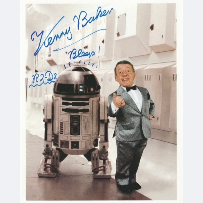 Star Wars - Signed by Kenny Baker (+) (R2-D2)