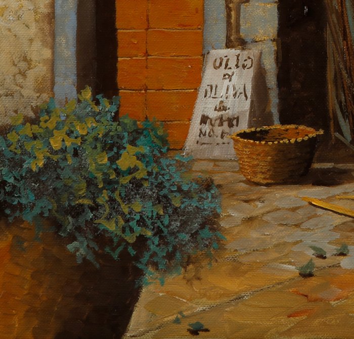 Guido Borelli - un lampione sotto l'arco