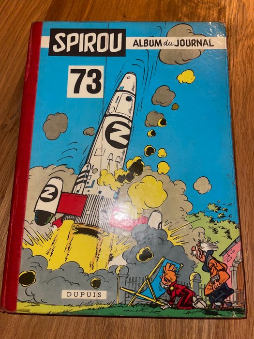 Spirou (magazine) - Recueil N°73 - 1 Album - Første belgiske udgave - 1959