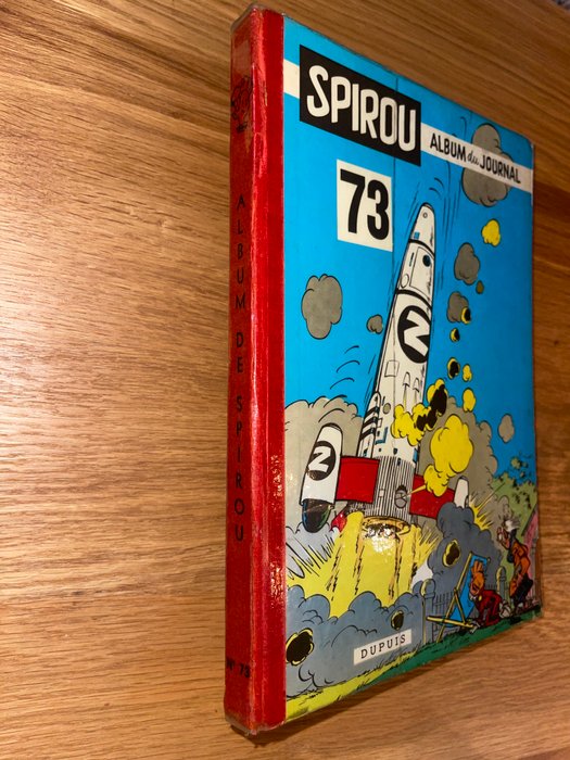 Spirou (magazine) - Recueil N°73 - 1 Album - Første belgiske udgave - 1959