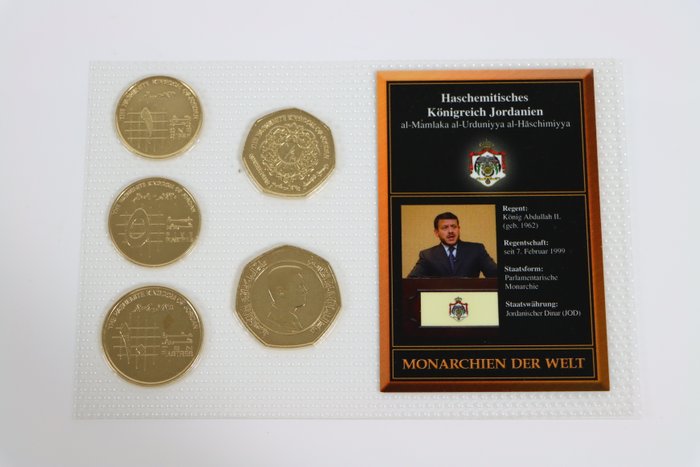 Verden. 12x Muntset Monarchien der Welt (24K Verguld)  (Ingen mindstepris)