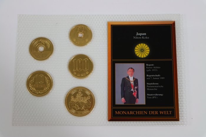 Verden. 12x Muntset Monarchien der Welt (24K Verguld)  (Ingen mindstepris)