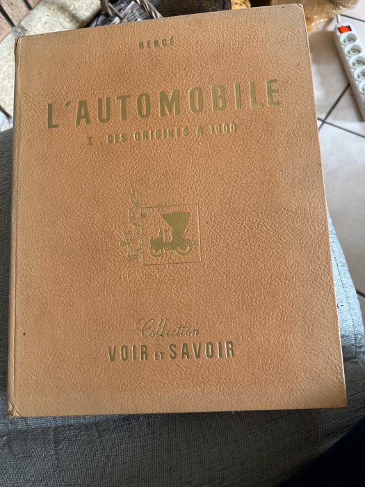 dargaud - Hergé - l’automobile I - Des origines à 1900 - 1 Album - Første franske udgave - 1953/1953