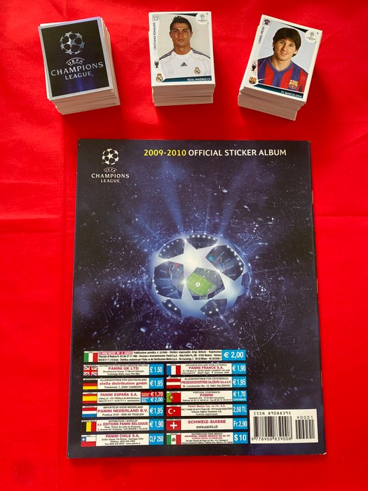 Panini - Champions League 2009/10 - Empty album + complete loose sticker set