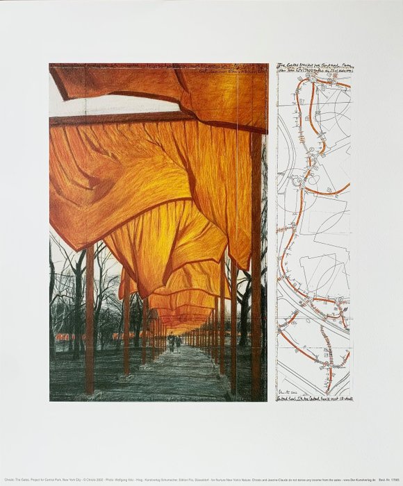 Christo (1935-2020) after - The Gates IV