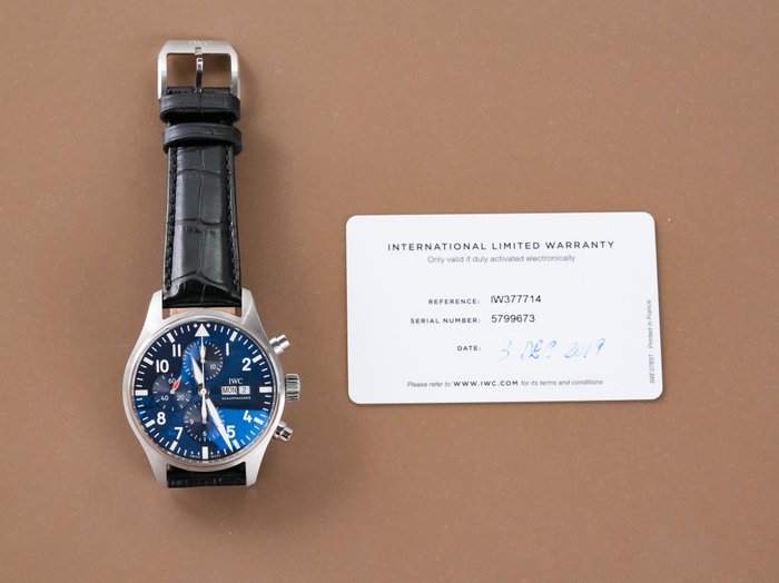 IWC - Pilot Chronograph Edition ''Le Petit Prince'' - IW377714 - Mænd - 2011-nu