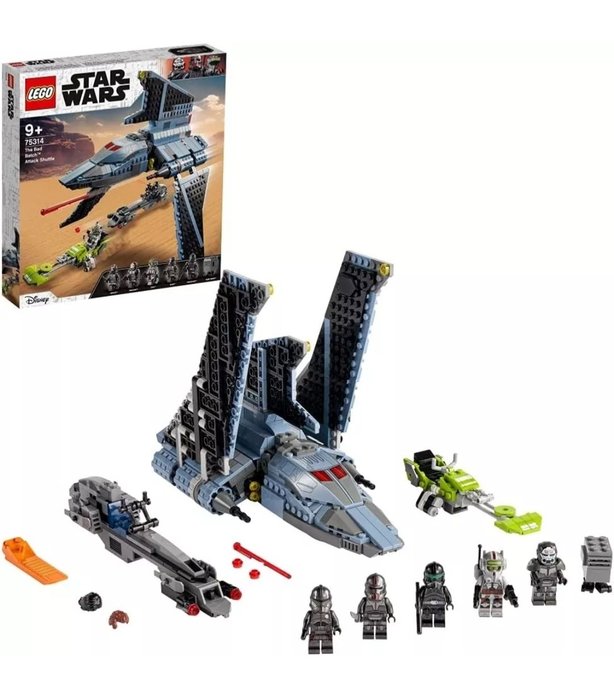 Lego - Star Wars - 75314 - La navette d attaque du bad batch - 2020+ - Frankrig