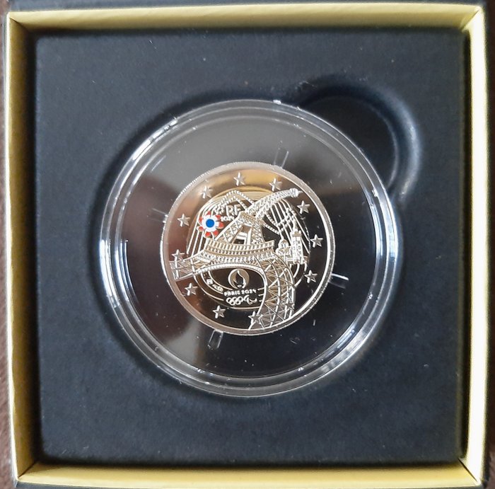 Frankrig 2 Euro 2024 "La Tour Eiffel Danse" Proof  (Ingen mindstepris)