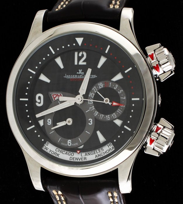 Jaeger-LeCoultre - 'Master Compressor Geographic' - GMT - Ref. No:  146.8.83/1 - Mænd - 2000-2010