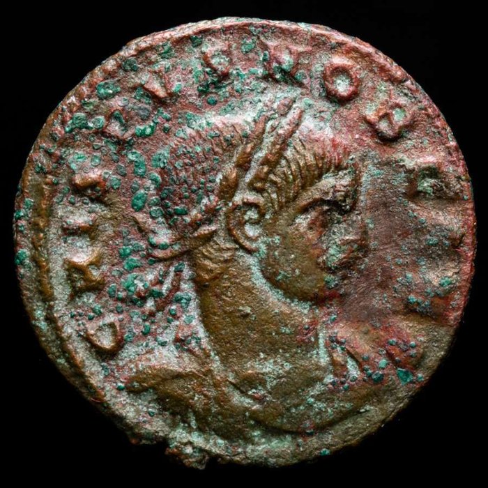 Romarriket. Crispus (AD 317-326). Follis Arles 318 A.D. PRINCIPIA IVVENTVTIS  (Ingen mindstepris)