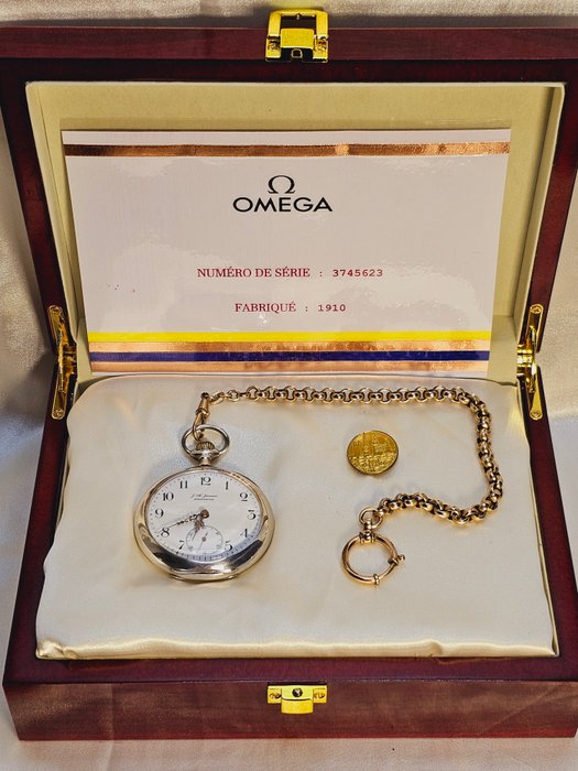 Omega - pocket watch No Reserve Price - 1910 S/N: 3745623 - 1901-1949