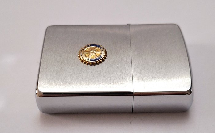 Zippo, Rotary Internacional  "Agosto de 1989" - Lighter - Stål