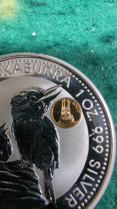 Australien. 1 Dollar 1997 Kookaburra, 1 Oz (.999)  (Ingen mindstepris)