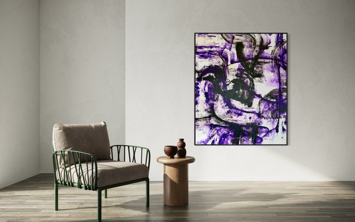 Timo Wedell (1994) - Purple Way like Yve‘s Klein II - XXL · No Reserve