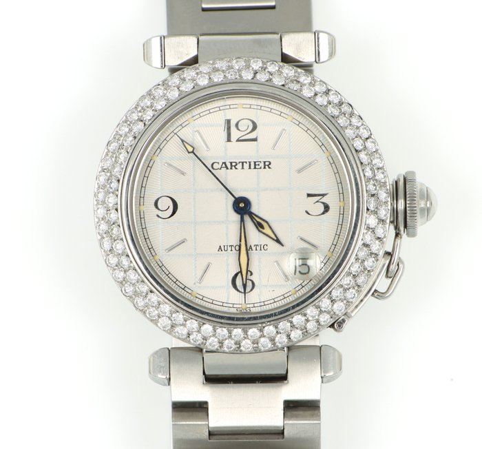 Cartier - Pasha - Ingen mindstepris - 2324 - custom diamonds - Mænd - 2011-nu