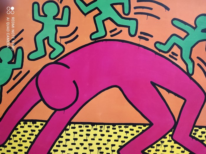 Keith Haring (after) - Keith Haring - Untitled - 1982 Lem art group - 1980‹erne