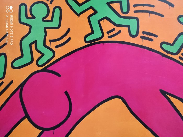 Keith Haring (after) - Keith Haring - Untitled - 1982 Lem art group - 1980‹erne