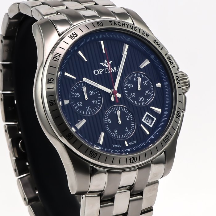 Optima - Swiss Chronograph - OSC377-SS-9 - Ingen mindstepris - Mænd - 2011-nu