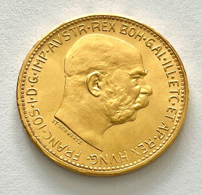 Østrig. 20 Corona 1915 - Franz Joseph I. (Neuprägung)