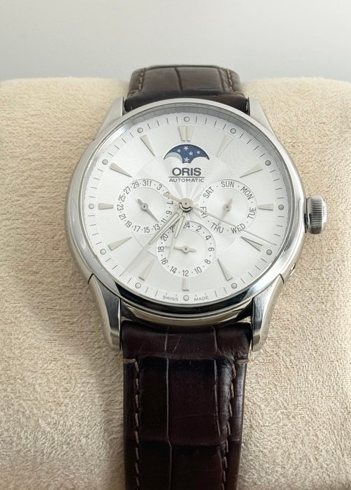 Oris - Artelier Complication moonphase - Ingen mindstepris - 7592 - Mænd - 2011-nu