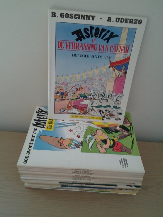 Asterix - Diverse losse delen - Veel eerste drukken - 27 Album - Første udgave/genoptryk - 1967/2001