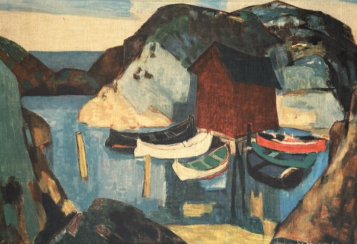 Thorbjørn Lie-Jørgensen (1900-1961) - Oksevika