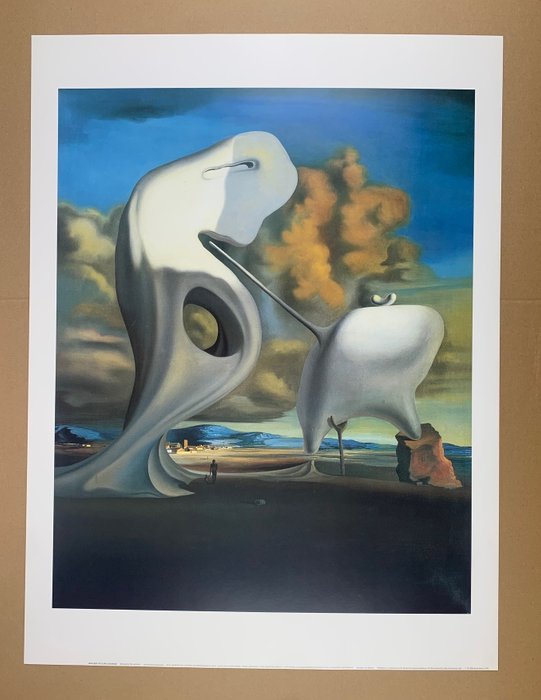 Salvador Dali (1904-1989) - L Angelus Architectonique de Milles - Artprint - 80 x 60 cm