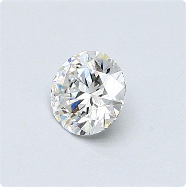 1 pcs Diamant  (Natur)  - 0.40 ct - Rund - F - VS1 - Gemological Institute of America (GIA)