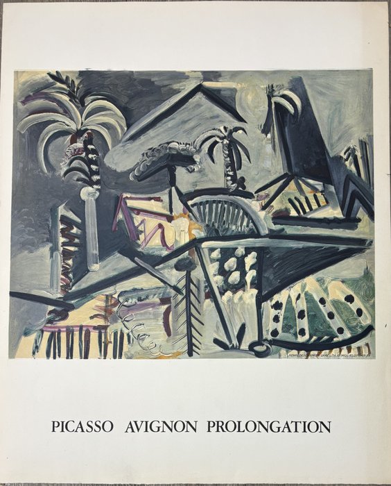 Pablo Picasso - Picasso avignon Prolongation 1973 - 1970‹erne