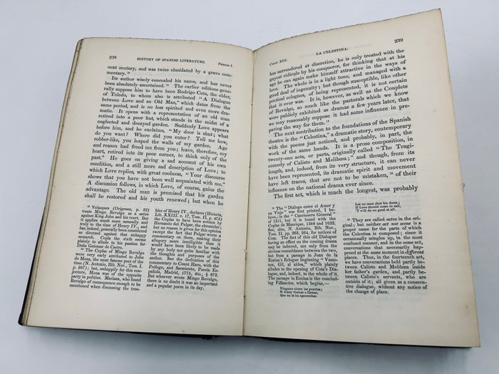 George Ticknor - History of Spanish Literature, with criticisms on particular works and biographical notices of - 1855