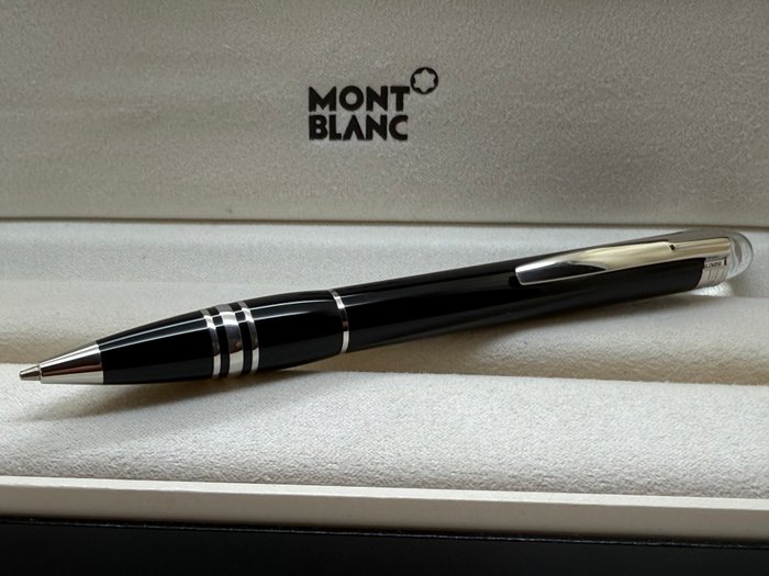 Montblanc - Starwalker Black Resin  Platinum - Mekanisk blyant