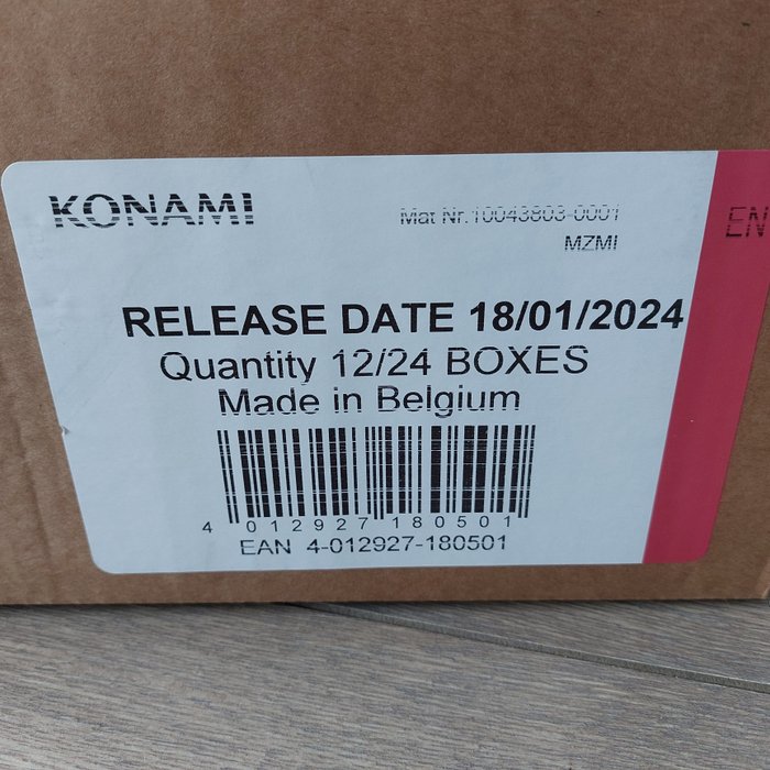 Konami - 1 Case - Yu-Gi-Oh! - Maze of Millennia - 12 booster boxes