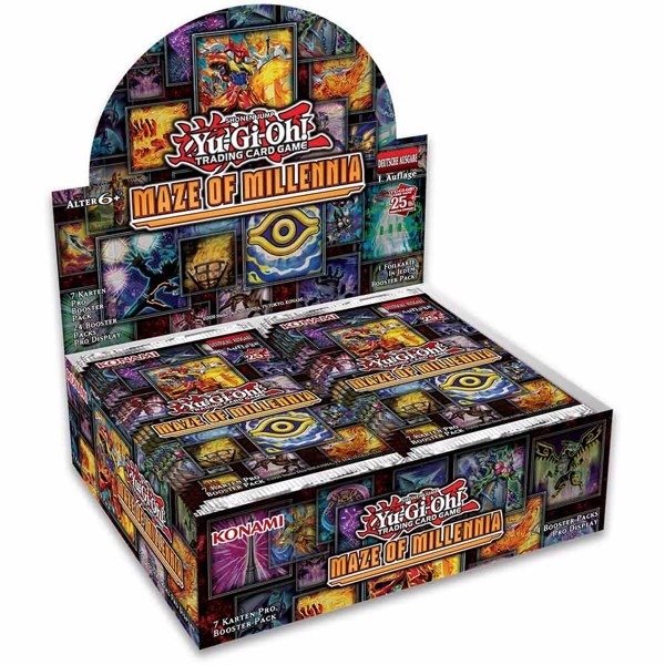 Konami - 1 Case - Yu-Gi-Oh! - Maze of Millennia - 12 booster boxes