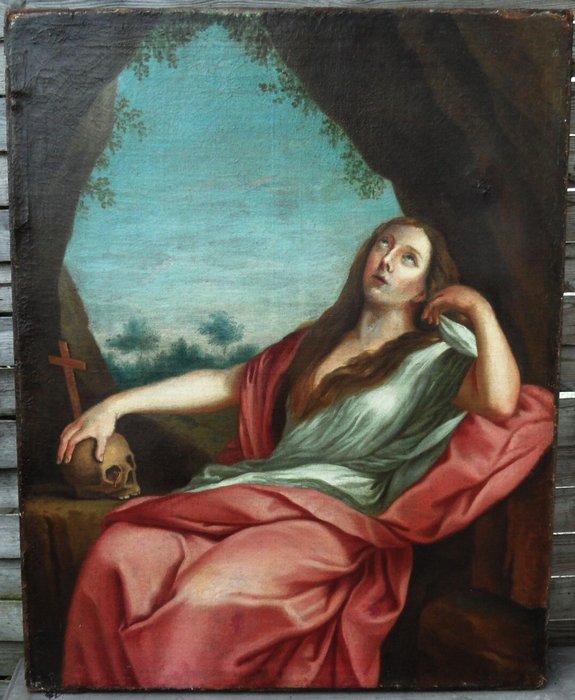 Scuola italiana (XVIII), after Guido Reni - Heilige Maria Magdalena