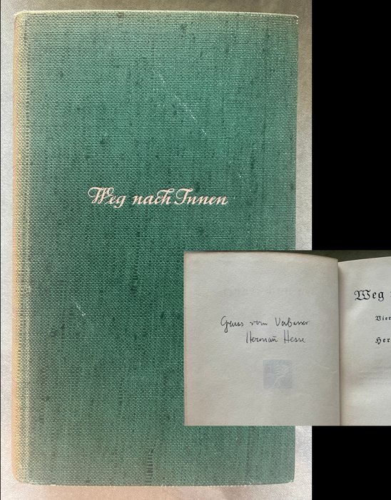 Signed, Hermann Hesse - Weg nach Innen - 1931