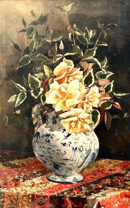 Giovanni Bartolena (1866–1942), Attributed to - Vaso di fiori