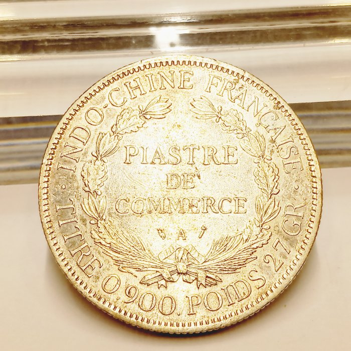 Fransk Indokina. 1 Piaster 1921  (Ingen mindstepris)