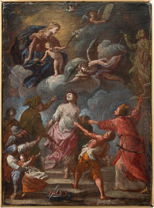 Neapolitan School (XVIII) - Martyrdom of Saint Agatha