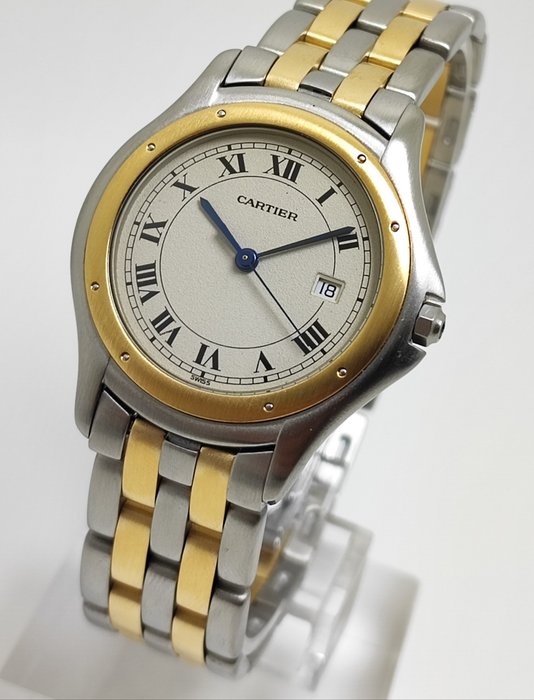 Cartier - Cougar 18K Gold/Steel - Ref. 187904 - Unisex - 1990-1999