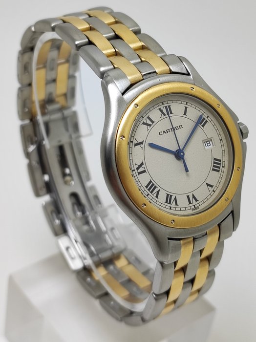 Cartier - Cougar 18K Gold/Steel - Ref. 187904 - Unisex - 1990-1999