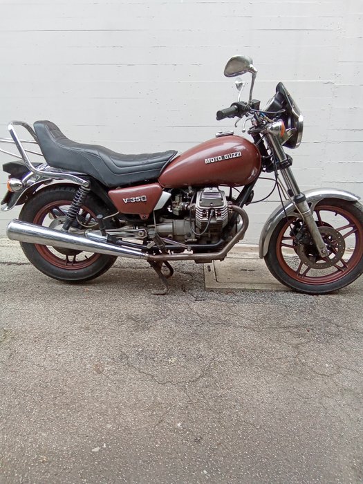 Moto Guzzi - V35 Custom - 350 cc - 1984