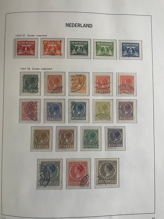 Holland 1923/1962 - Samling i Davo album - tussen NVPH 134 en 765