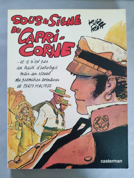 Corto Maltese T3 - Sous le signe du Capricorne - B - 1 Album - Første udgave - 1979