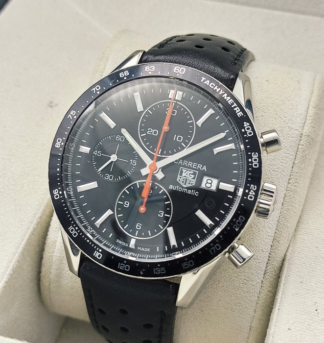 TAG Heuer - Carrera Calibre 16 Chronograph - CV2014-2 - Mænd - 2010-2020