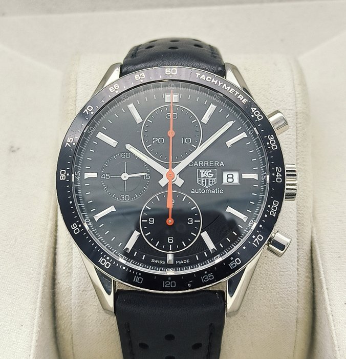 TAG Heuer - Carrera Calibre 16 Chronograph - CV2014-2 - Mænd - 2010-2020