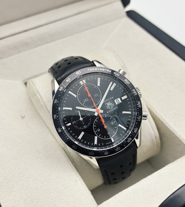 TAG Heuer - Carrera Calibre 16 Chronograph - CV2014-2 - Mænd - 2010-2020