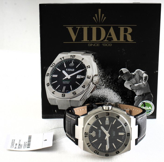 Vidar - 'Golf Impact' - Swiss Automatic with Unique Shock Absorber System - Ref. No: 11.14.1.11 - Mænd - 2024