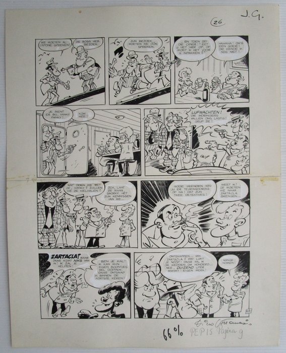 Attanasio, Dino - 1 Original page - Johnny Goodbye